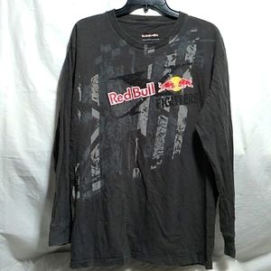 Red Bull Fighters Fox Long Sleeve Shirt Sz.L